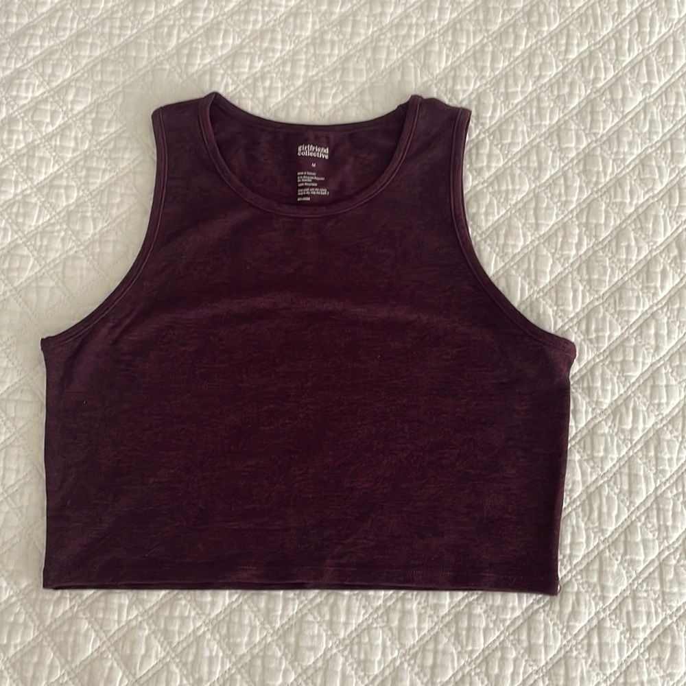 Girlfriend cropped tank